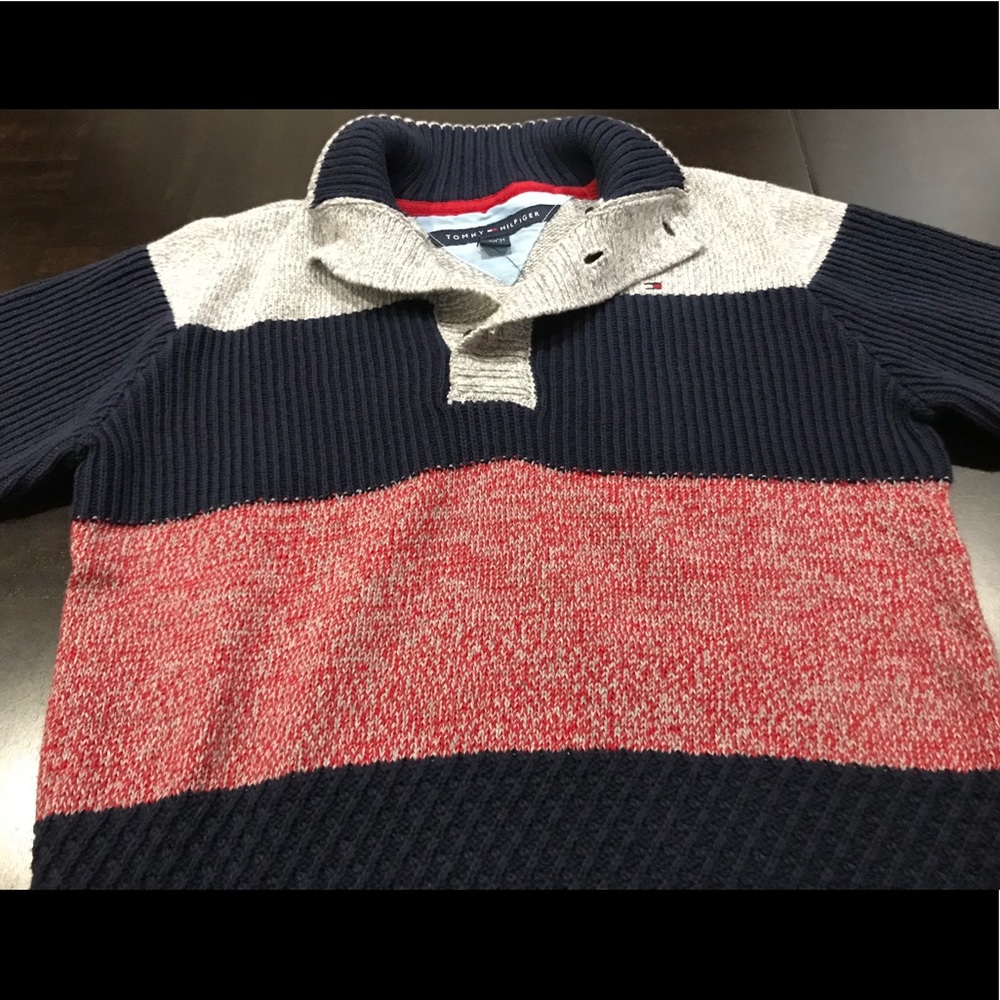 Tommy Hilfiger Boys Sweater Size S(8-10) - Picture 6 of 8